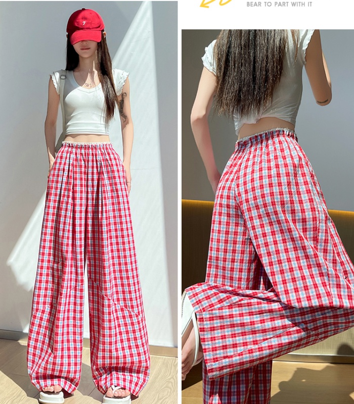 Spring and summer pants wide leg pants