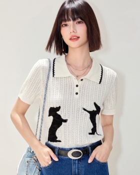 American style T-shirt Casual shirts for women