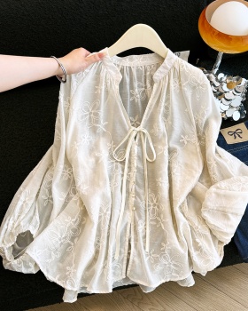 Unique summer tops long sleeve small shirt for women