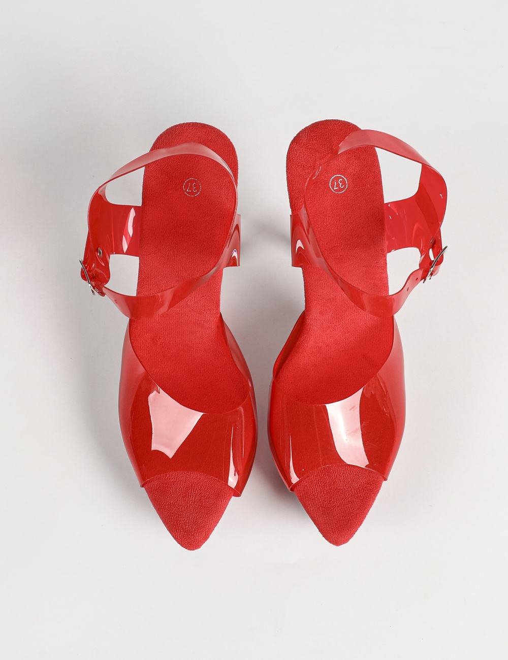 Antiskid summer nightclub sexy plus velvet sandals