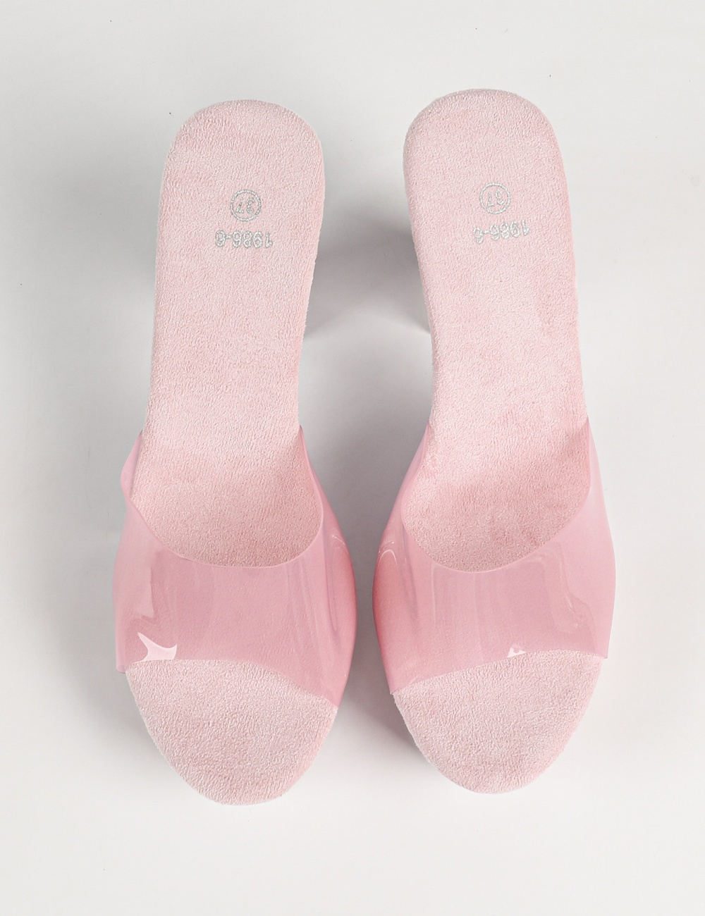 Fine-root wears outside platform open toe slippers for women