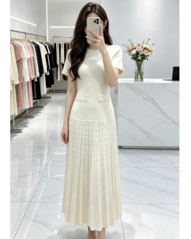 Slim sweater dress knitted dress for women