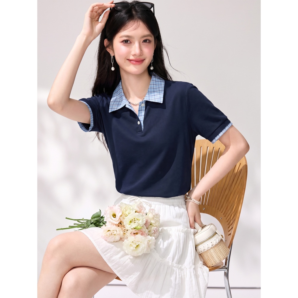 College style T-shirt Casual shirts for women