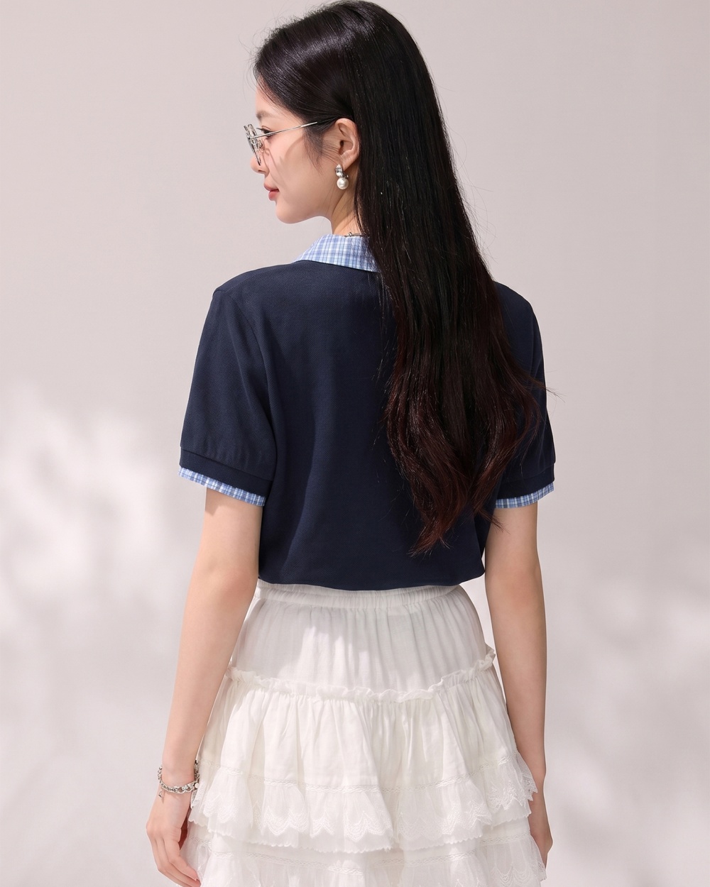 College style T-shirt Casual shirts for women