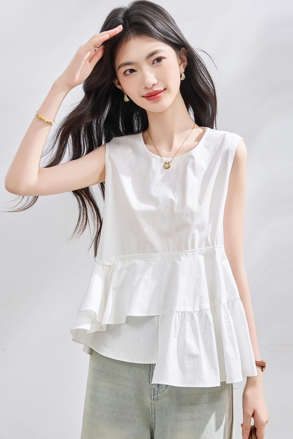Sweet summer refreshing beautiful Korean style shirt