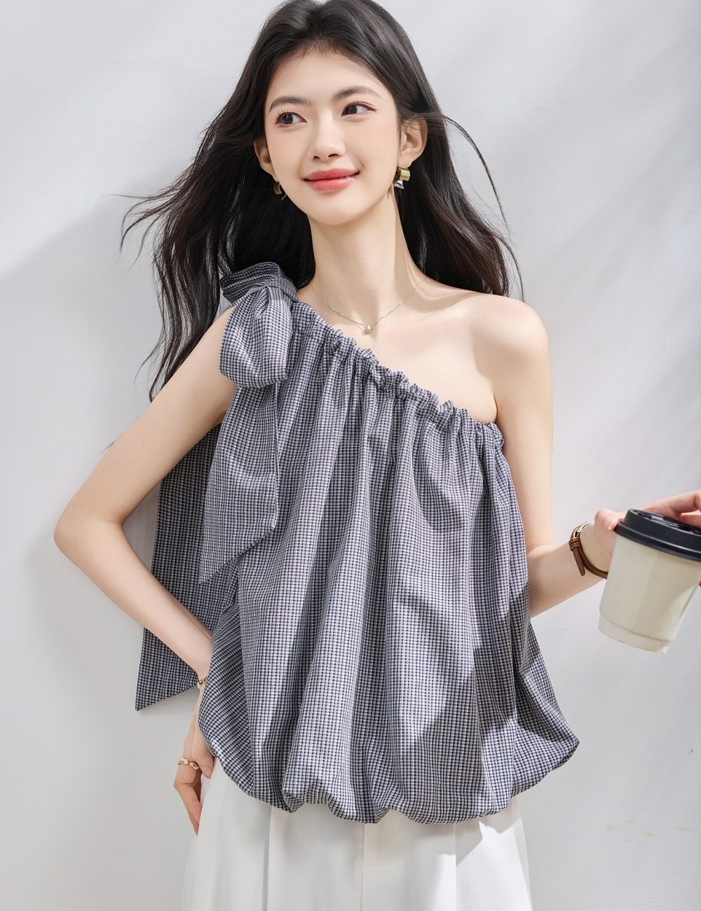 Enticement all-match tops bud vest for women