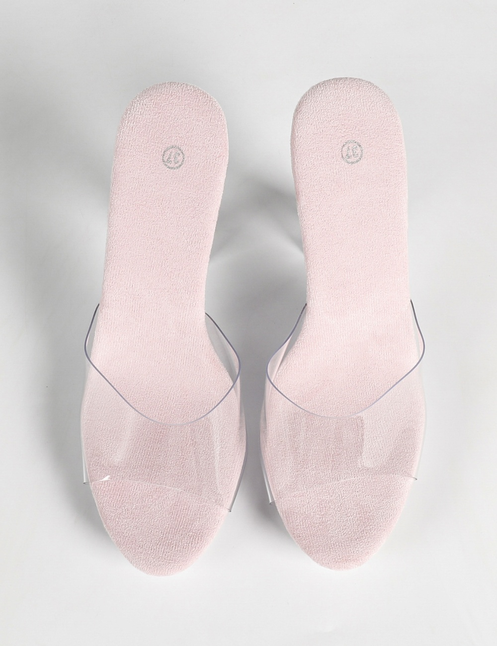 Catwalk Korean style slippers high-heeled shoes for women