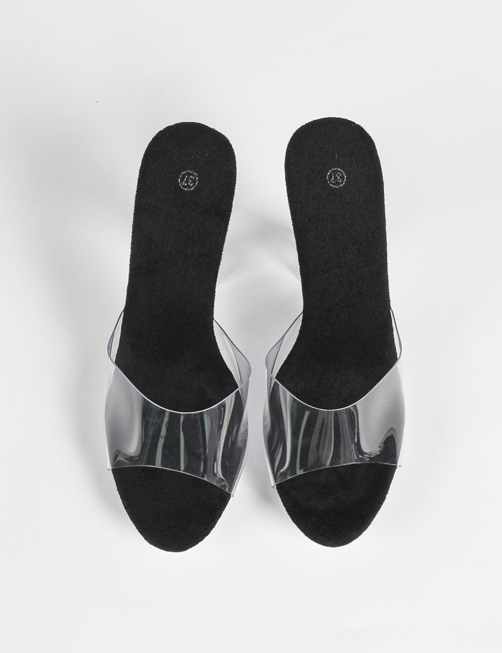 Catwalk Korean style slippers high-heeled shoes for women