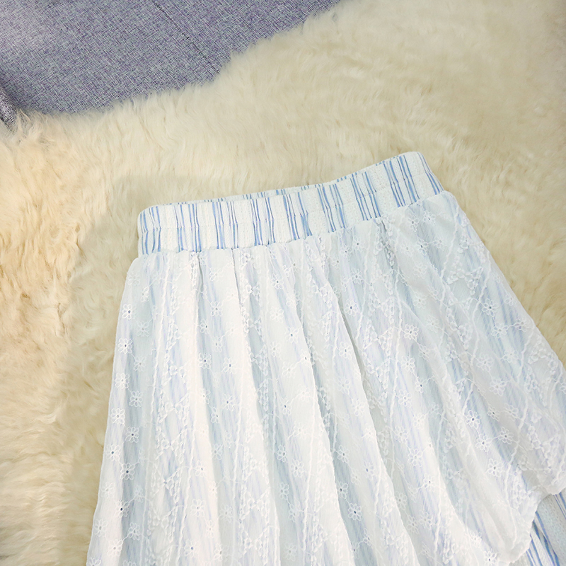 Sweet double summer skirt lace small fellow short skirt
