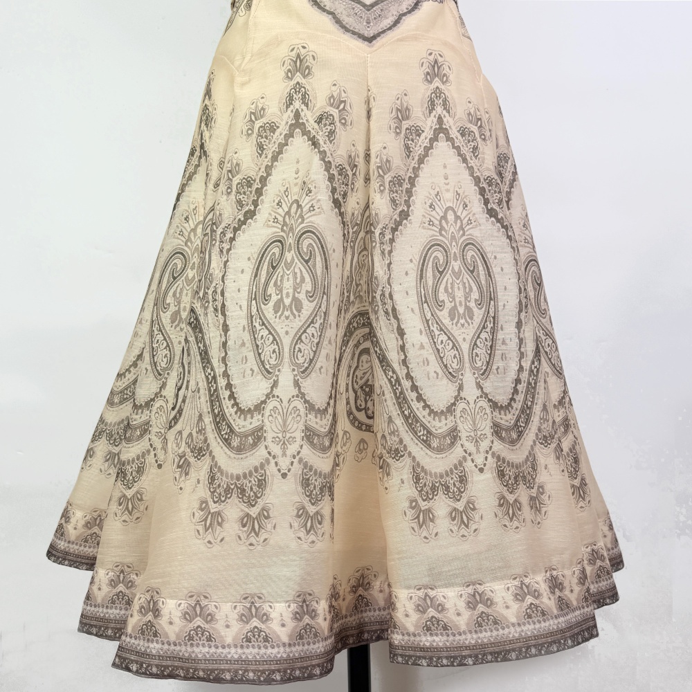 Slim high waist temperament dress catwalk vacation hollow T-back
