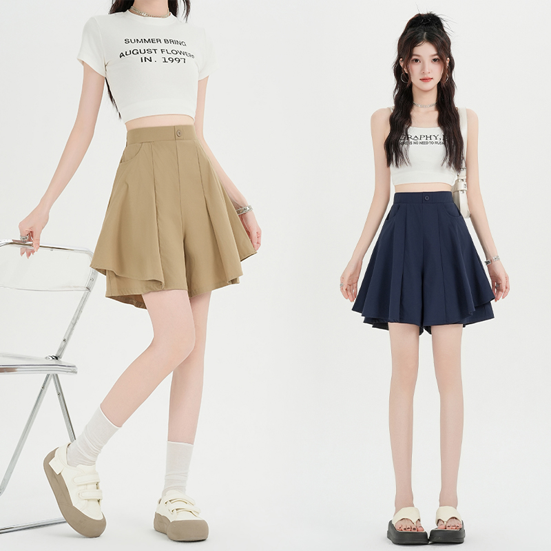 A-line Casual culottes small fellow shorts