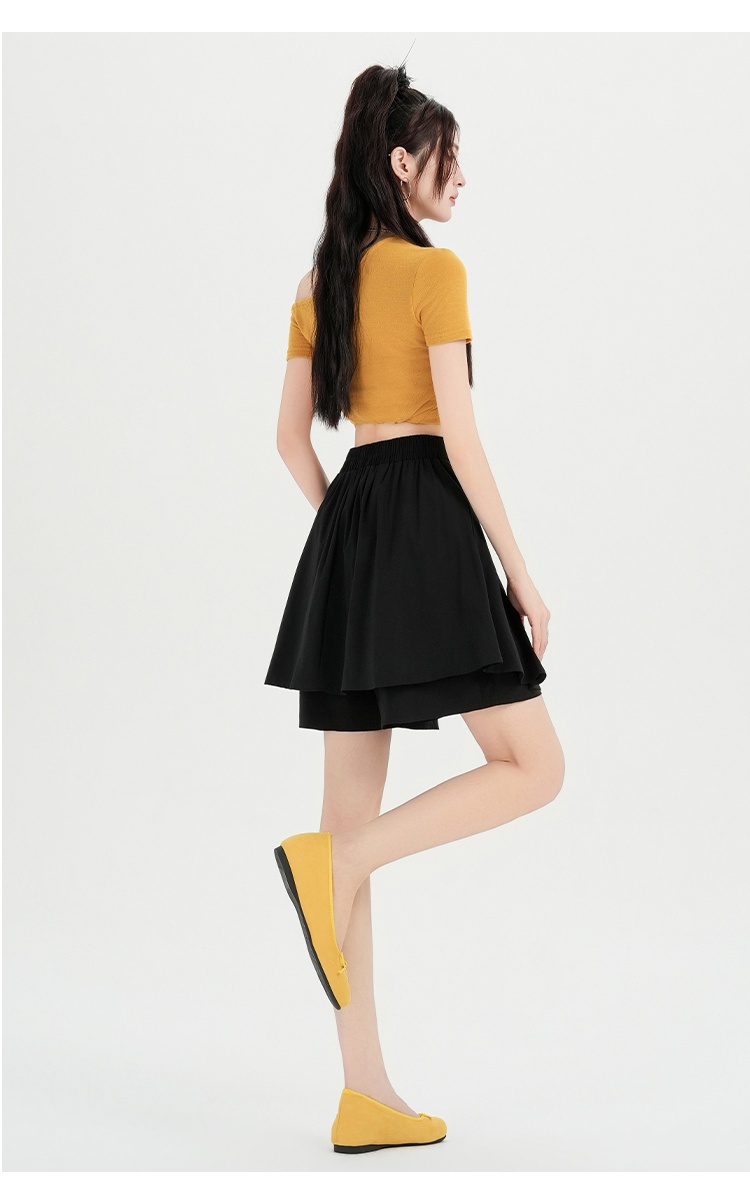 A-line Casual culottes small fellow shorts