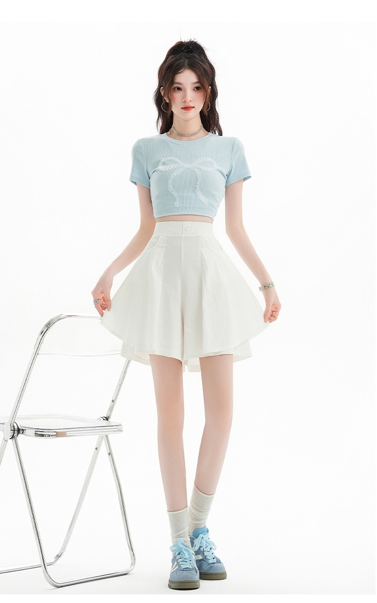A-line Casual culottes small fellow shorts