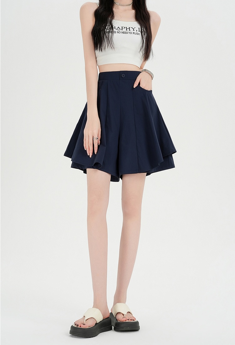 A-line Casual culottes small fellow shorts