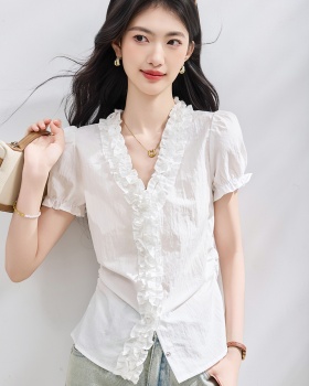 Short sleeve Korean style small shirt summer shirt