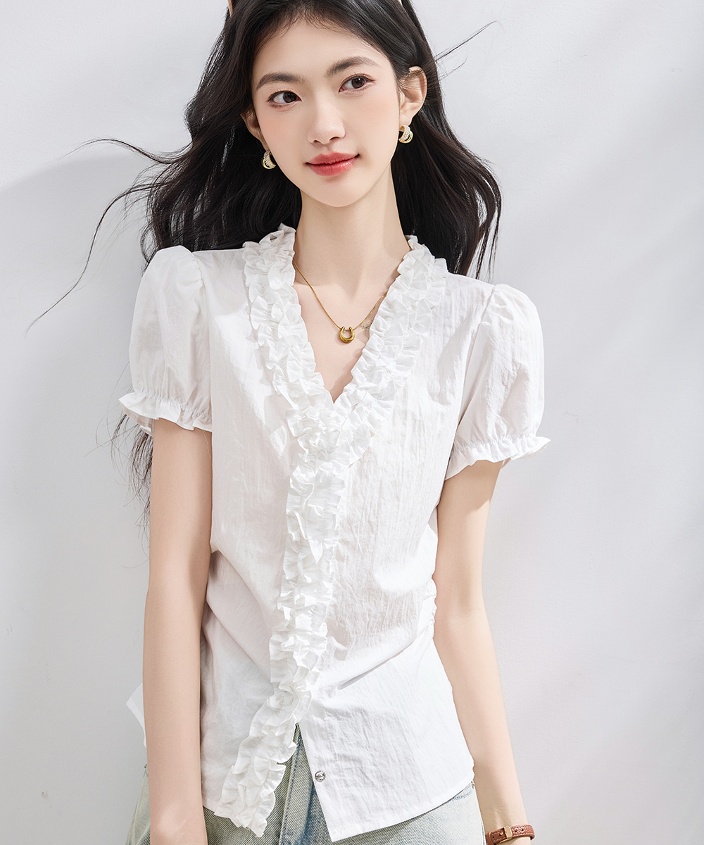 Short sleeve Korean style small shirt summer shirt