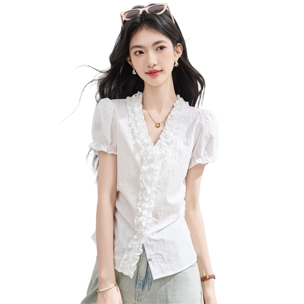 Short sleeve Korean style small shirt summer shirt