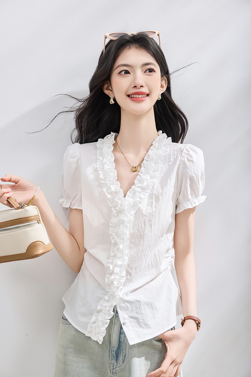 Short sleeve Korean style small shirt summer shirt