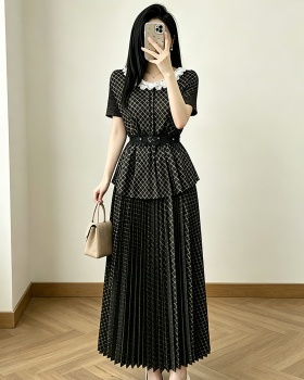 Vacation colors dress large yard slim tops a set for women