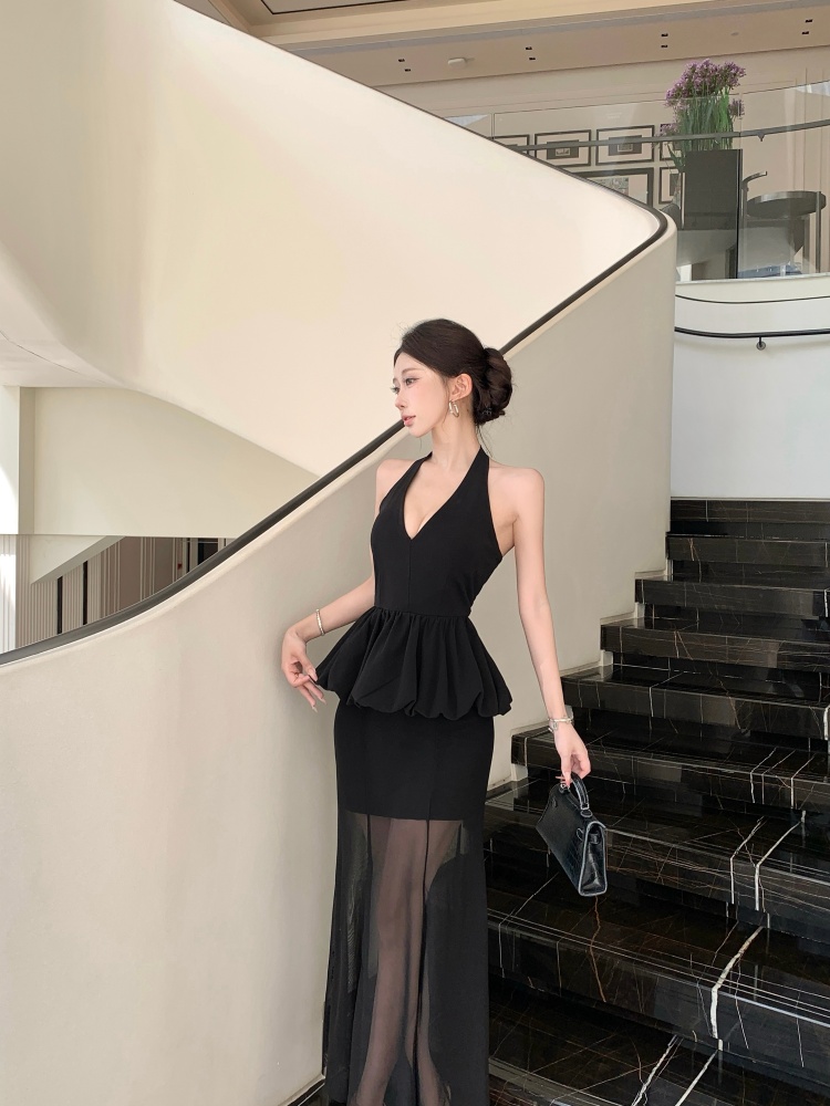 Sexy long dress thick and disorderly dress for women
