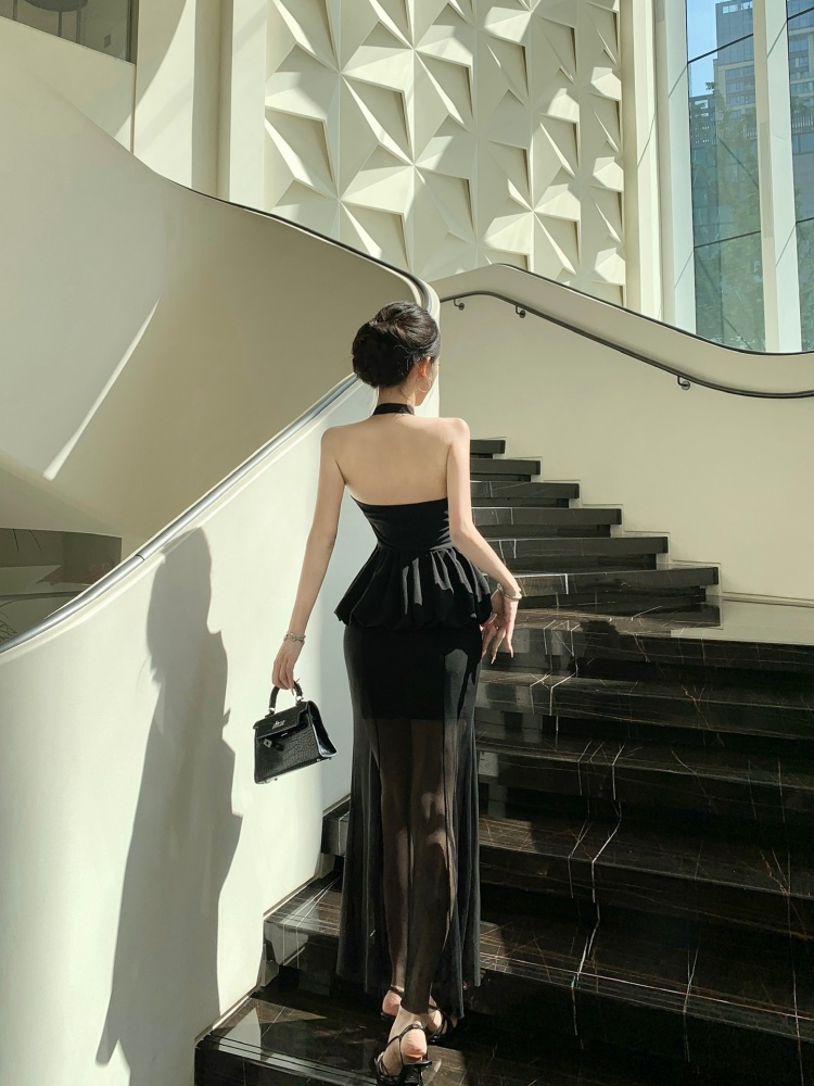 Sexy long dress thick and disorderly dress for women
