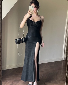 Package hip spicegirl slim sexy halter sling dress