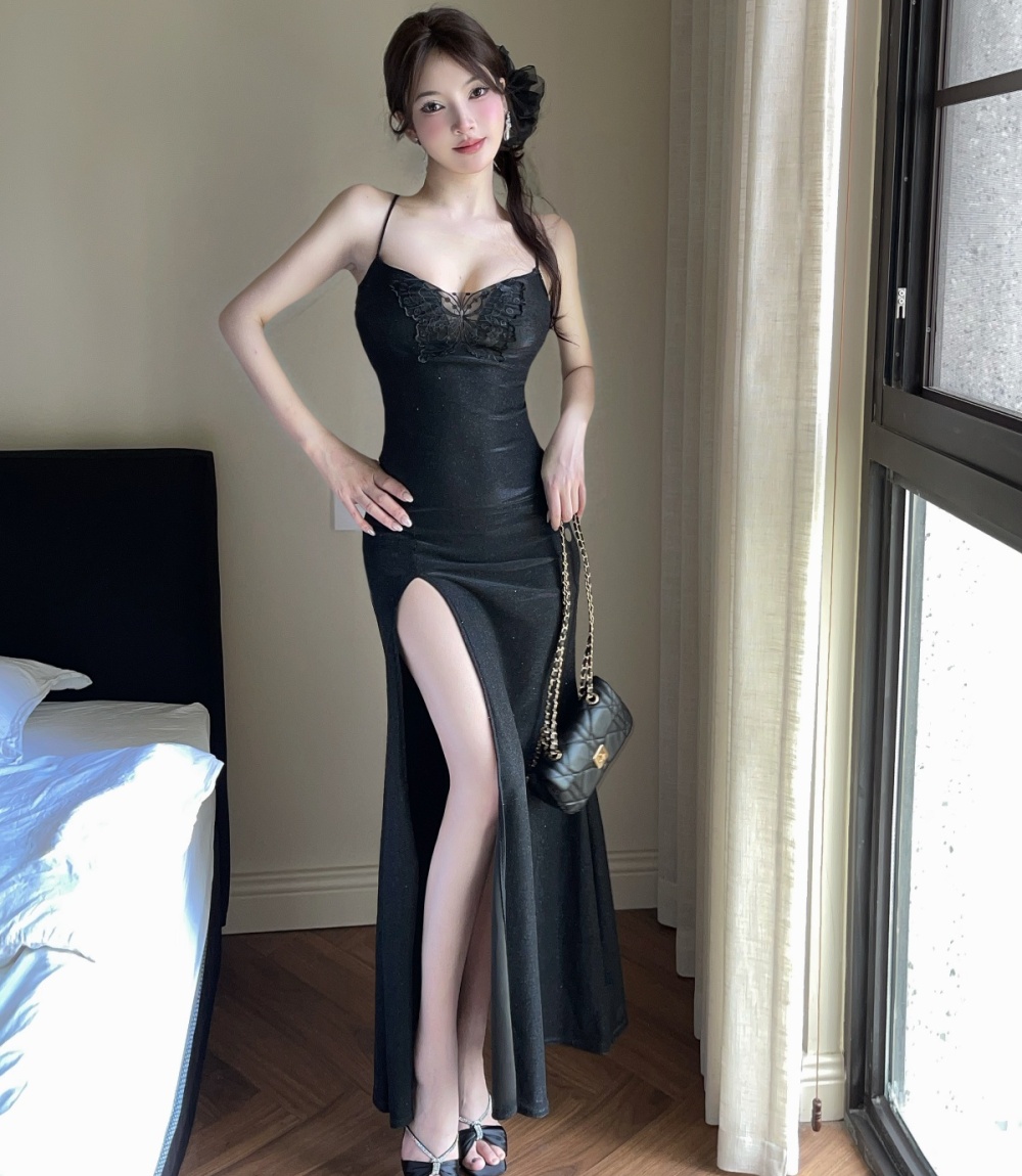 Package hip spicegirl slim sexy halter sling dress