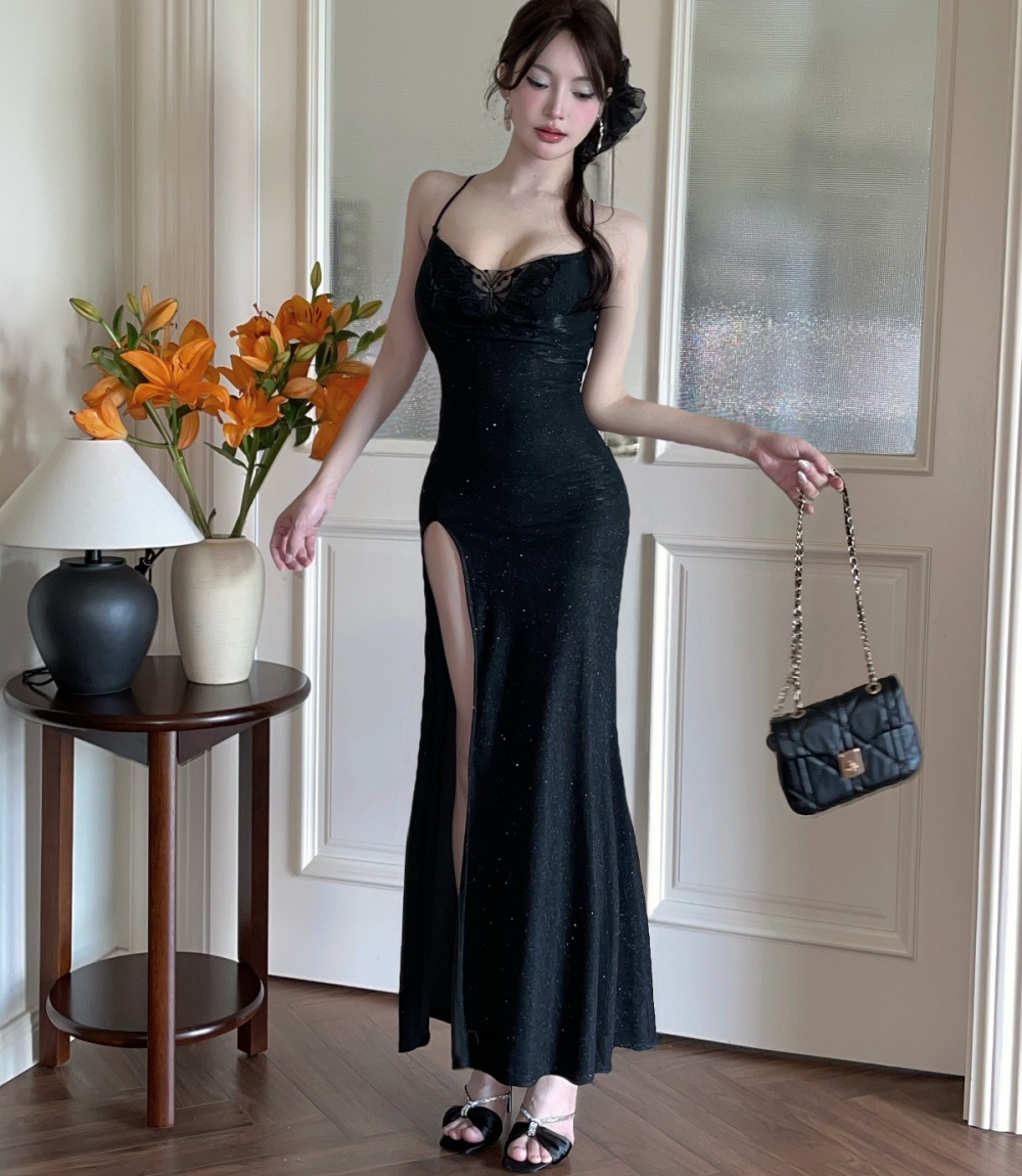 Package hip spicegirl slim sexy halter sling dress