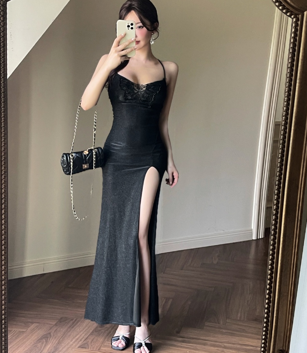 Package hip spicegirl slim sexy halter sling dress