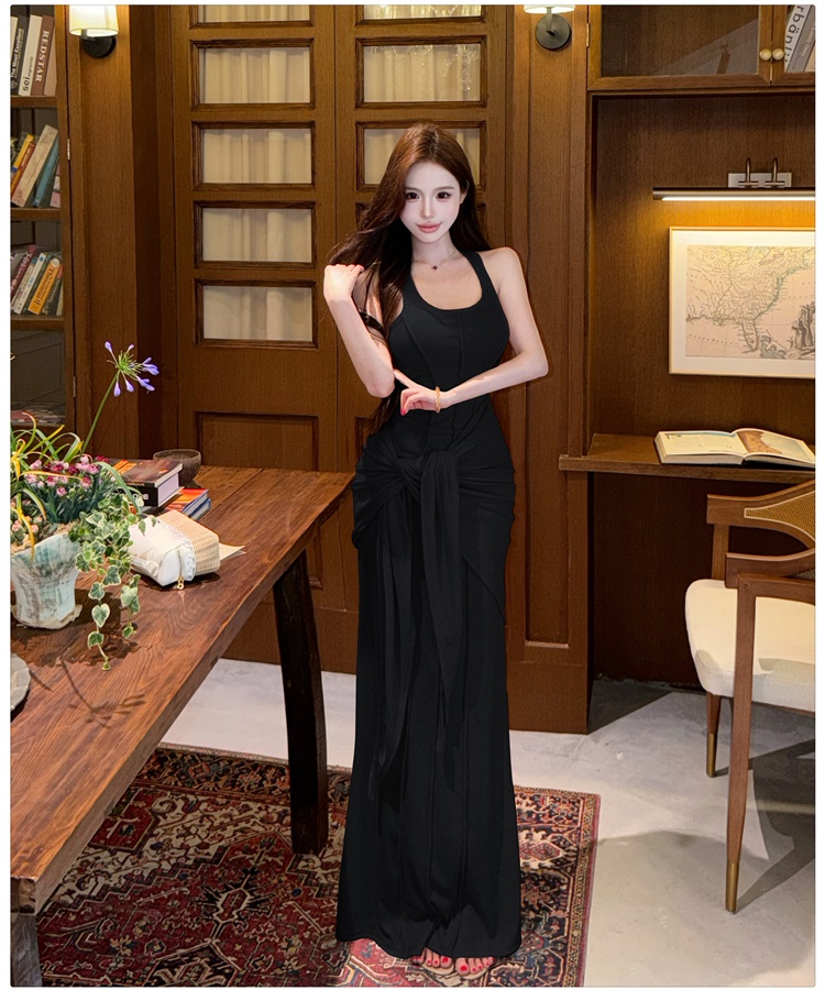Summer temperament coat fashion dress 2pcs set