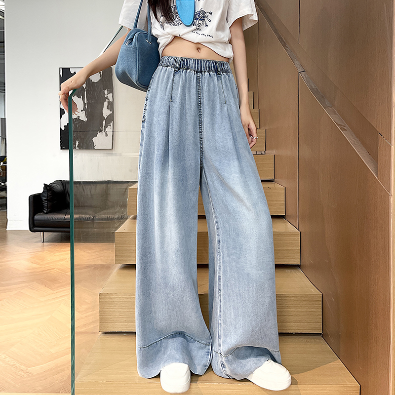 American style loose pants summer wide leg pants