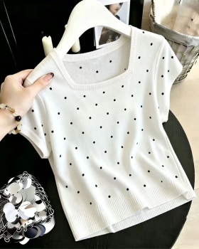 All-match summer tops bottoming T-shirt for women
