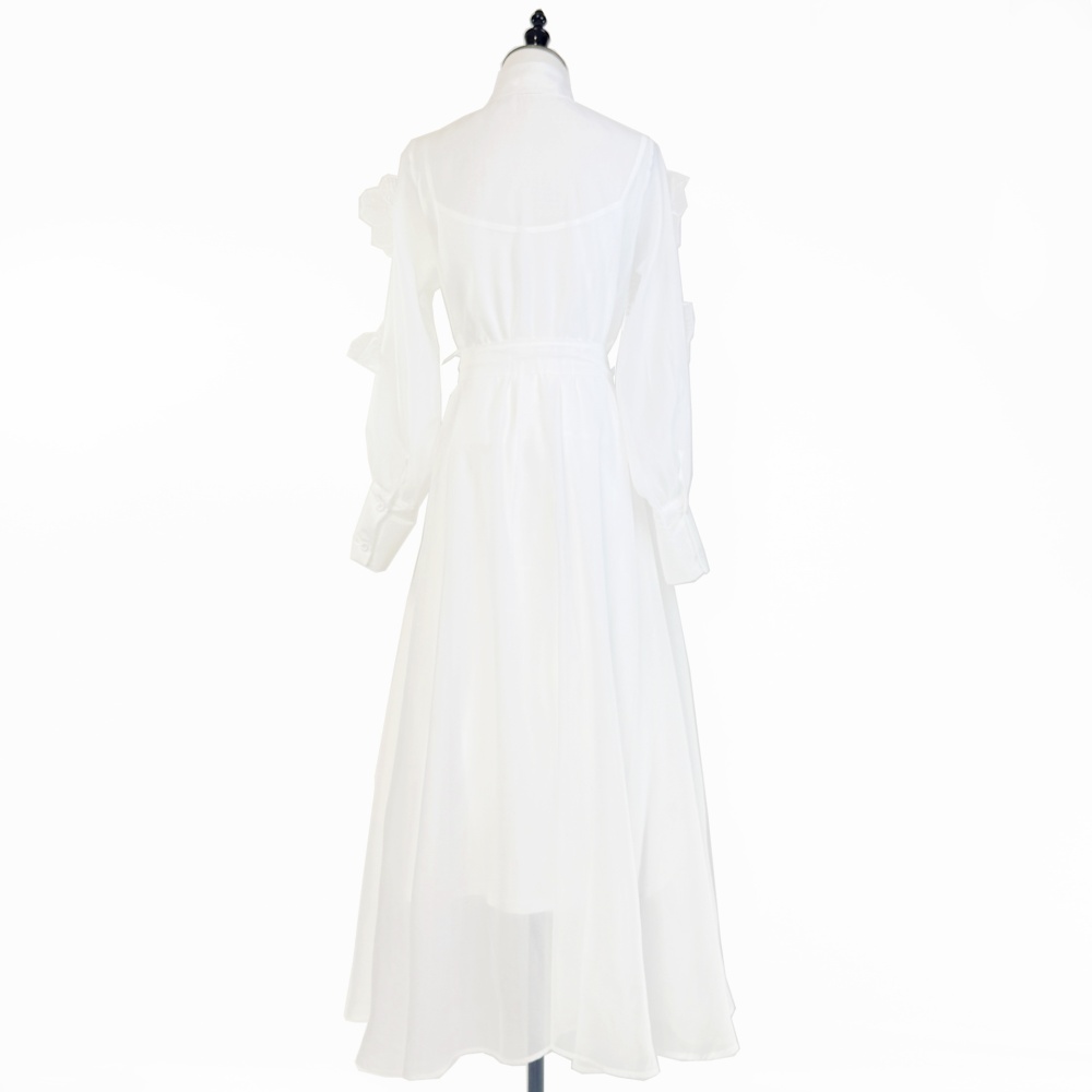 Flowers beading dress bandage long dress for women
