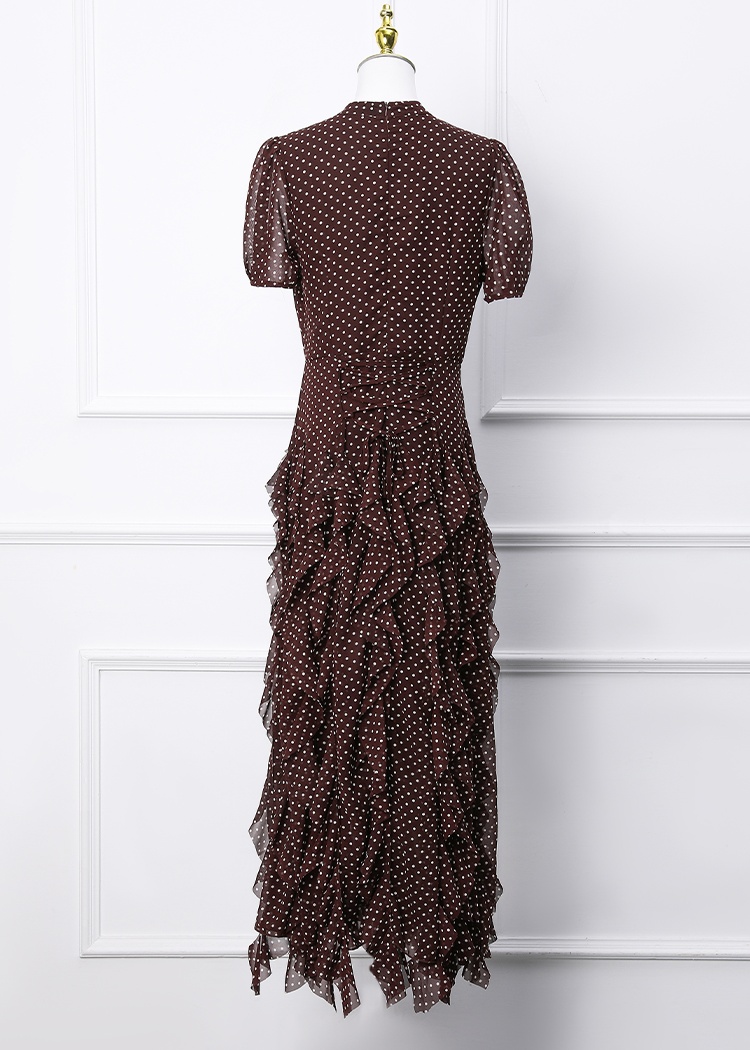 Mermaid court style temperament France style big skirt dress