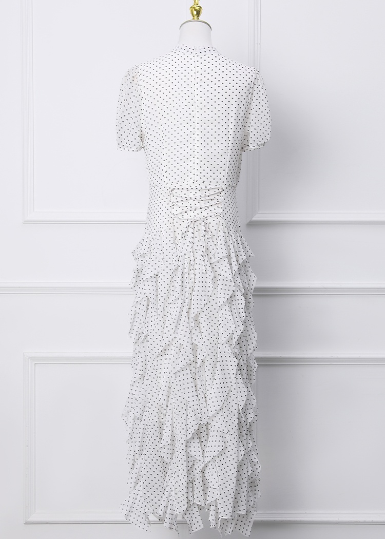 Mermaid court style temperament France style big skirt dress