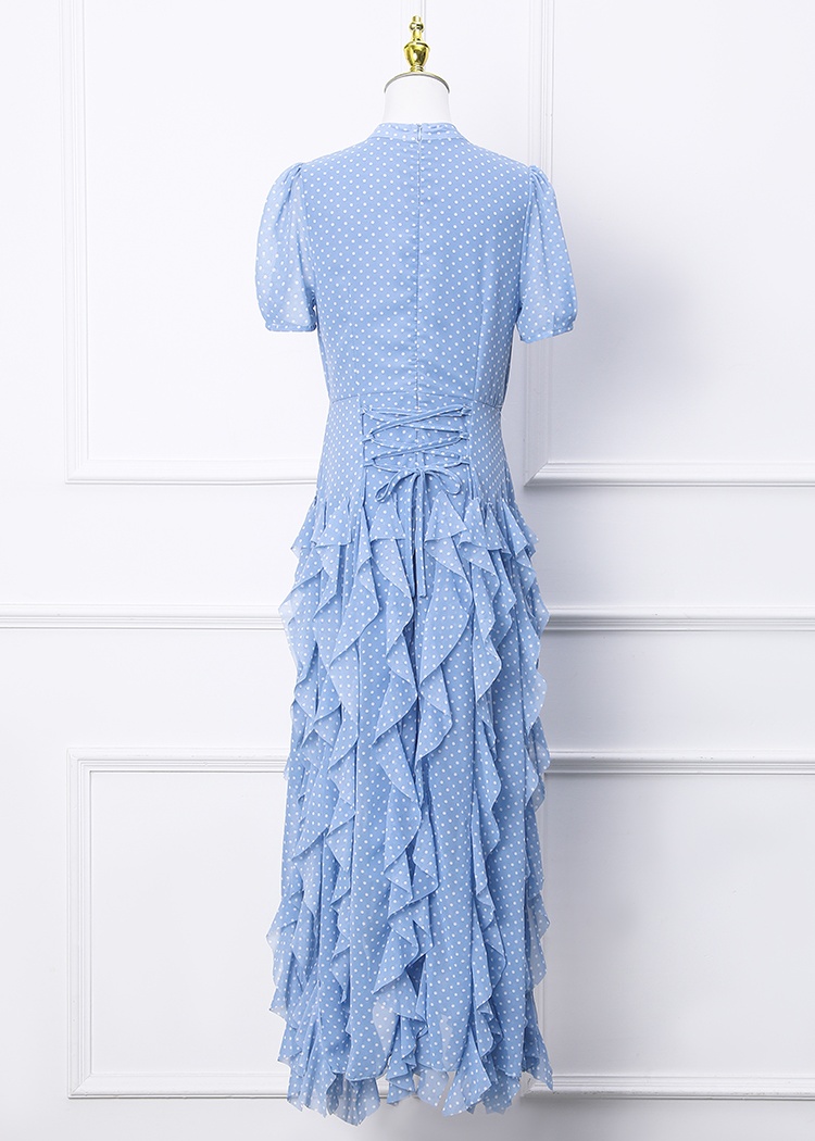 Mermaid court style temperament France style big skirt dress