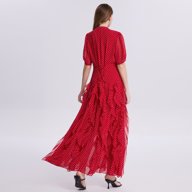 Mermaid court style temperament France style big skirt dress