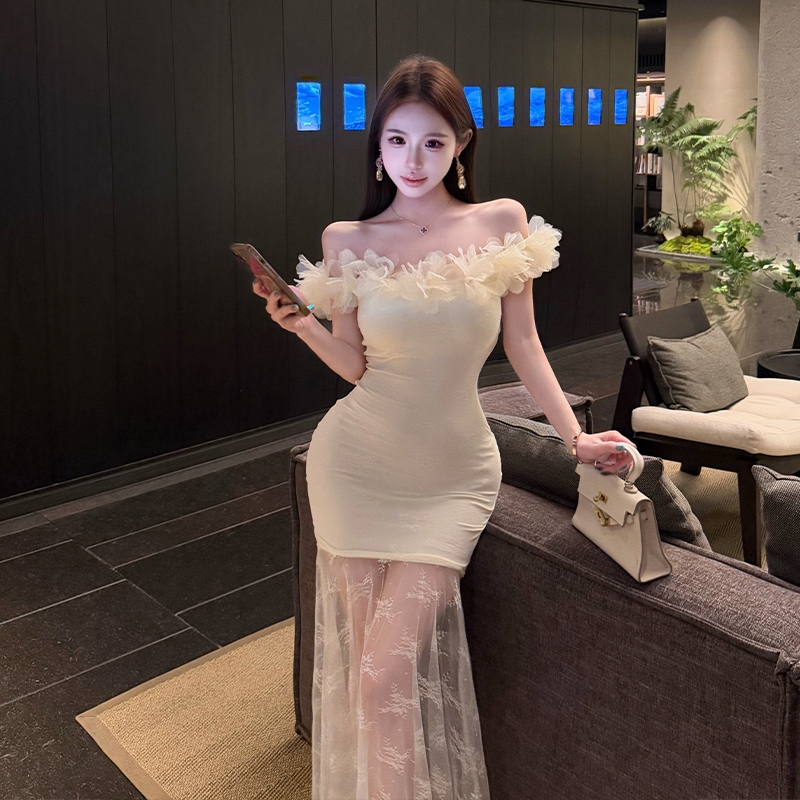 Temperament dress mermaid formal dress for women