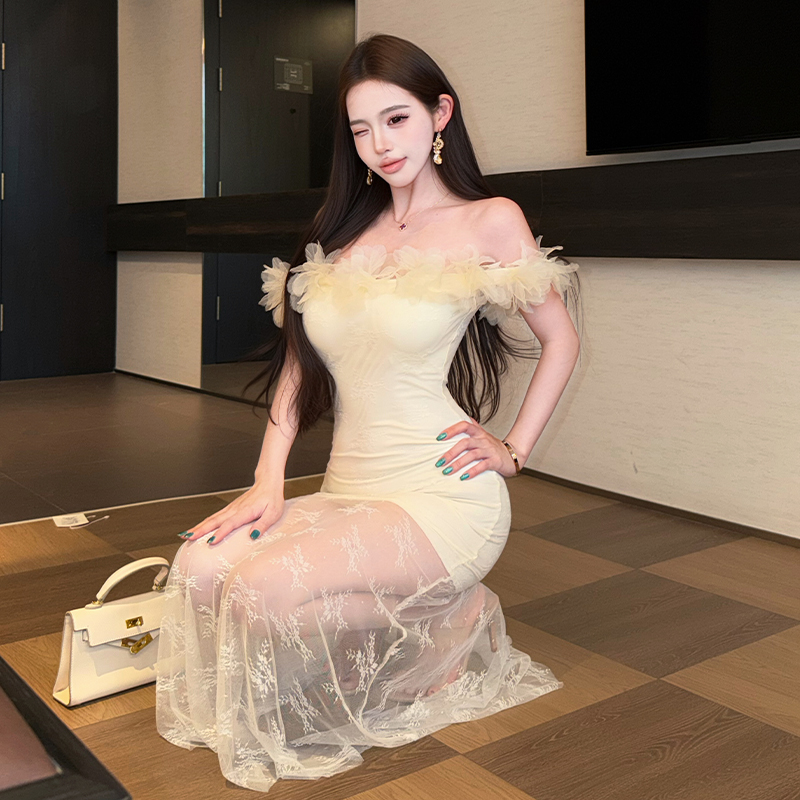 Temperament dress mermaid formal dress for women