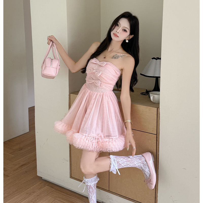 Refinement temperament thick and disorderly elegant dress