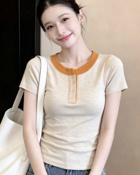 Small fellow summer T-shirt large yard tops