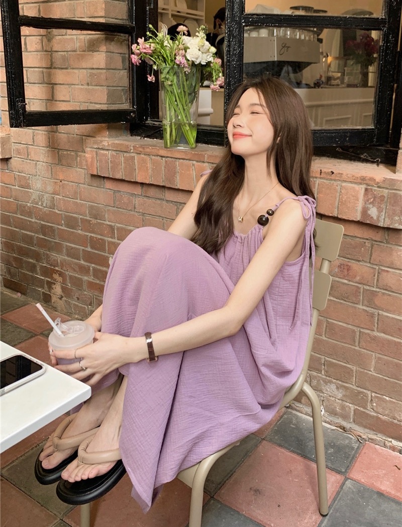 Summer Korean style Chinese style temperament dress