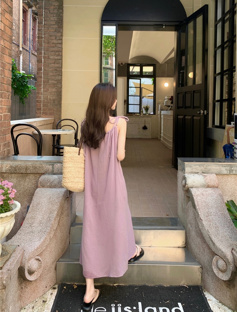 Summer Korean style Chinese style temperament dress