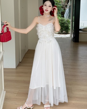 France style show young strap dress summer dress
