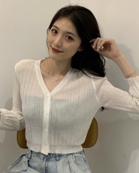 Short lazy cardigan summer loose coat