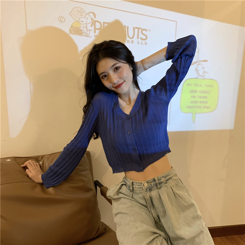 Short lazy cardigan summer loose coat