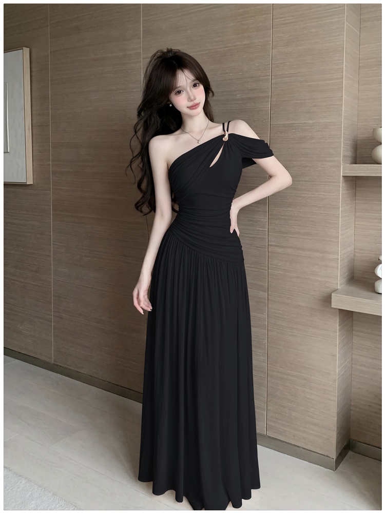 Enticement sling long dress sexy France style dress