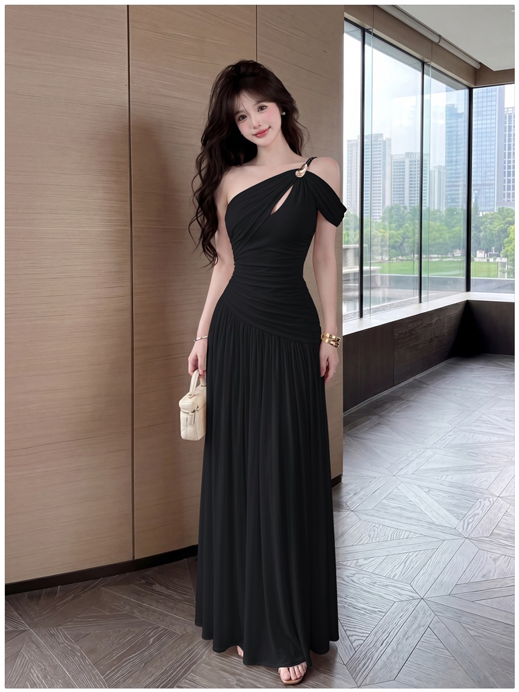 Enticement sling long dress sexy France style dress
