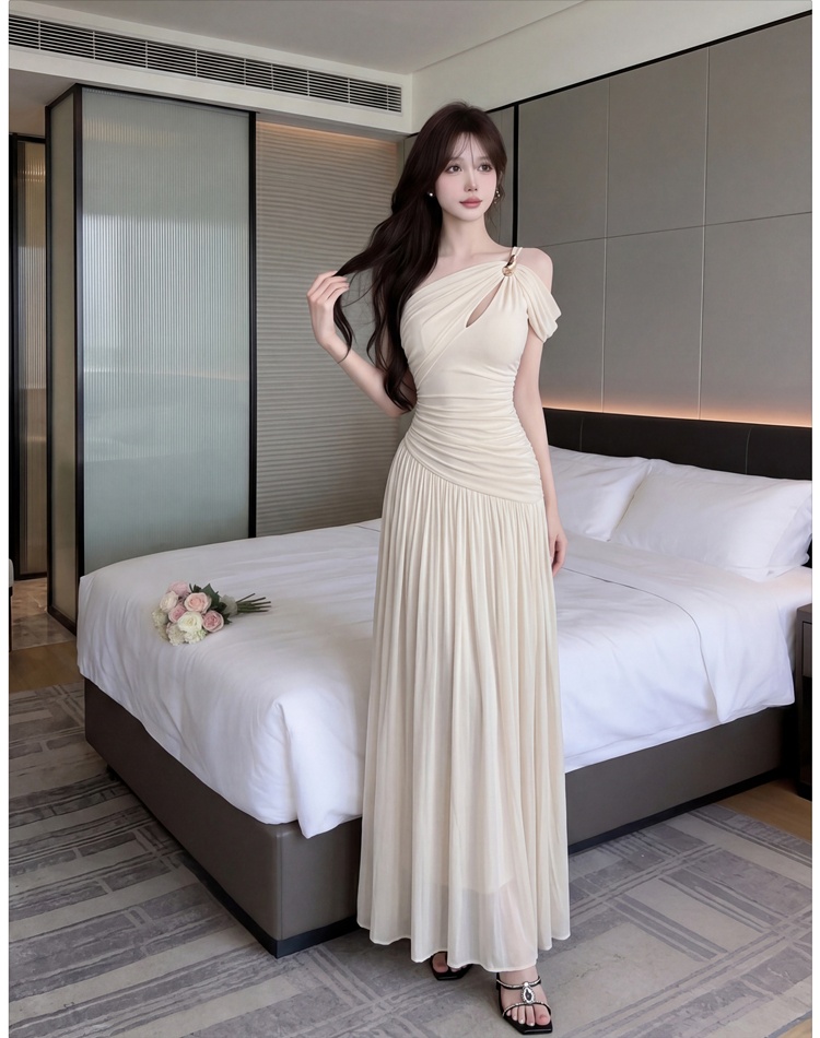 Enticement sling long dress sexy France style dress