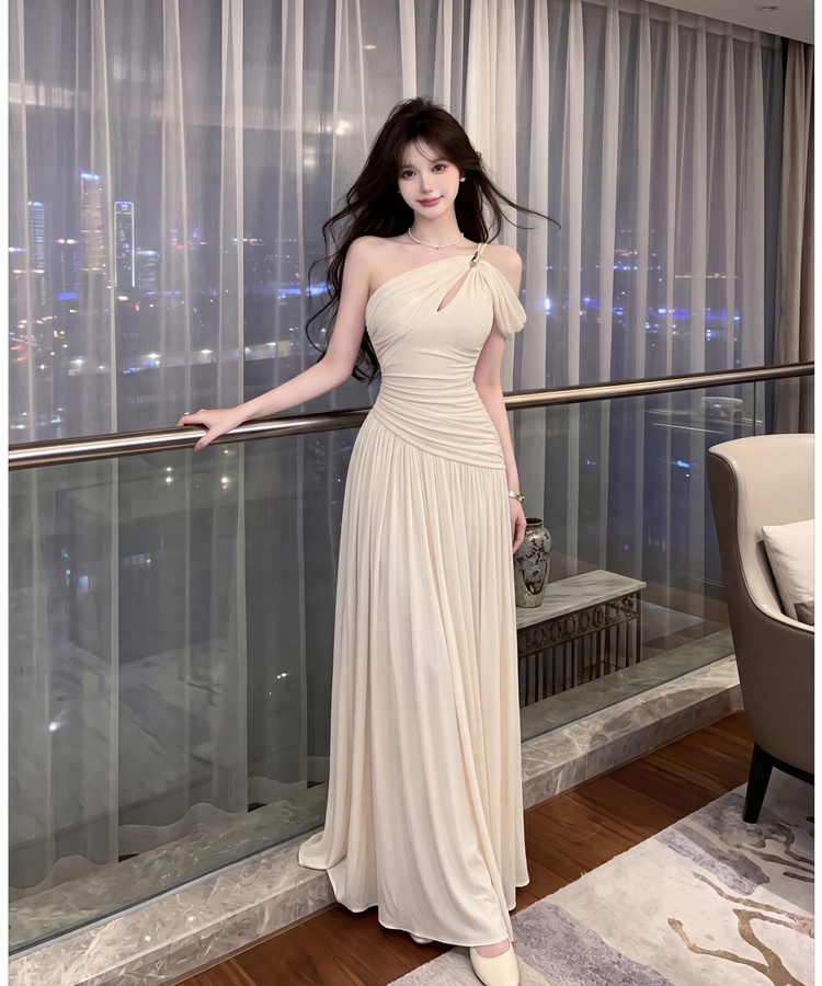 Enticement sling long dress sexy France style dress